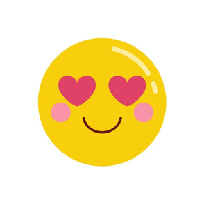 FQ heart eyes :: cheeky emoji faces - fat quarter pillow / plush - diy cut and sew project