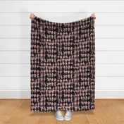 Parallel Black Mauve Large Scale