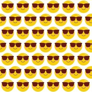 cool shades MED :: cheeky emoji faces