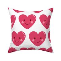 heart love XL :: cheeky emoji faces