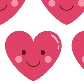 heart love XL :: cheeky emoji faces
