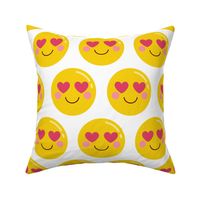 heart eyes XL :: cheeky emoji faces