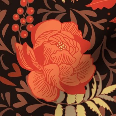 Art nouveau florals