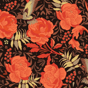 Art nouveau florals