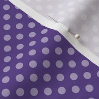 Summer Purple Polka Dots