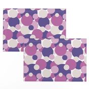 Violet Pink Lavender Dots