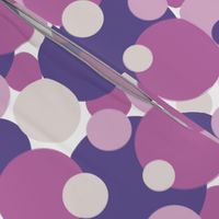 Violet Pink Lavender Dots