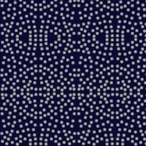 A Lacy Mesh of Twinkling Dots on Blackberry - Medium Scale