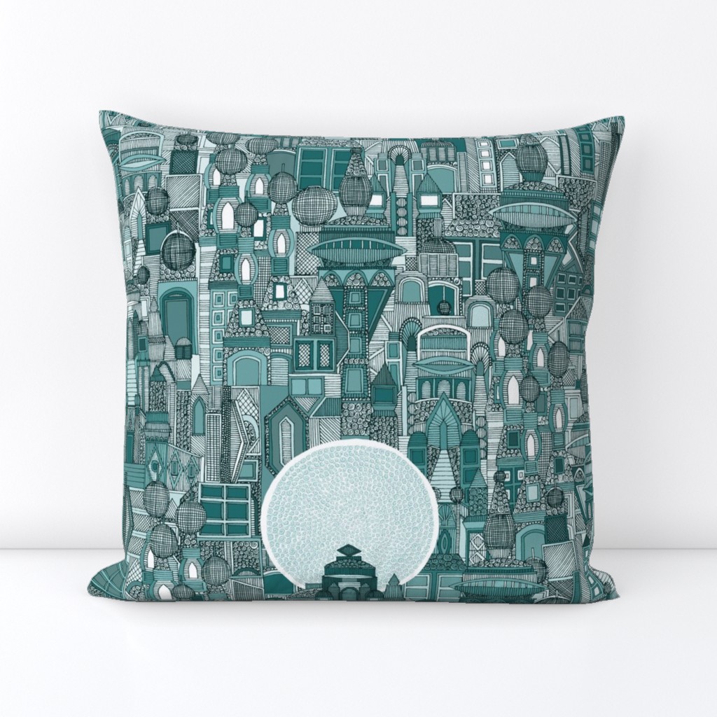 space city mono teal