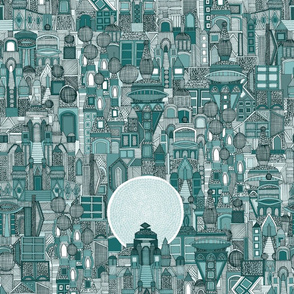 space city mono teal