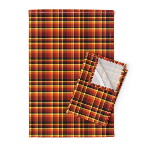 flames plaid