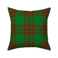 Menzies red and green tartan from 1893, 6"