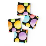 Candy Rainbow Big Polka Dots