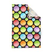 Candy Rainbow Big Polka Dots