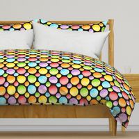 Candy Rainbow Big Polka Dots