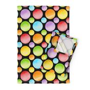 Candy Rainbow Big Polka Dots