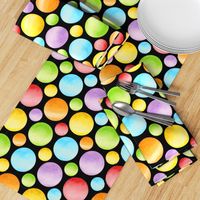 Candy Rainbow Big Polka Dots