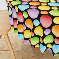 Candy Rainbow Big Polka Dots