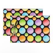 Candy Rainbow Big Polka Dots