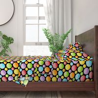 Candy Rainbow Big Polka Dots