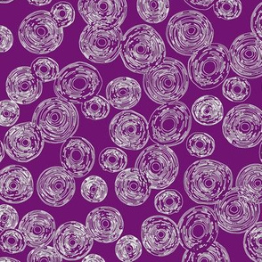 Doodle discs-violet