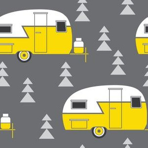 yellow trailer-with-charcoal-background
