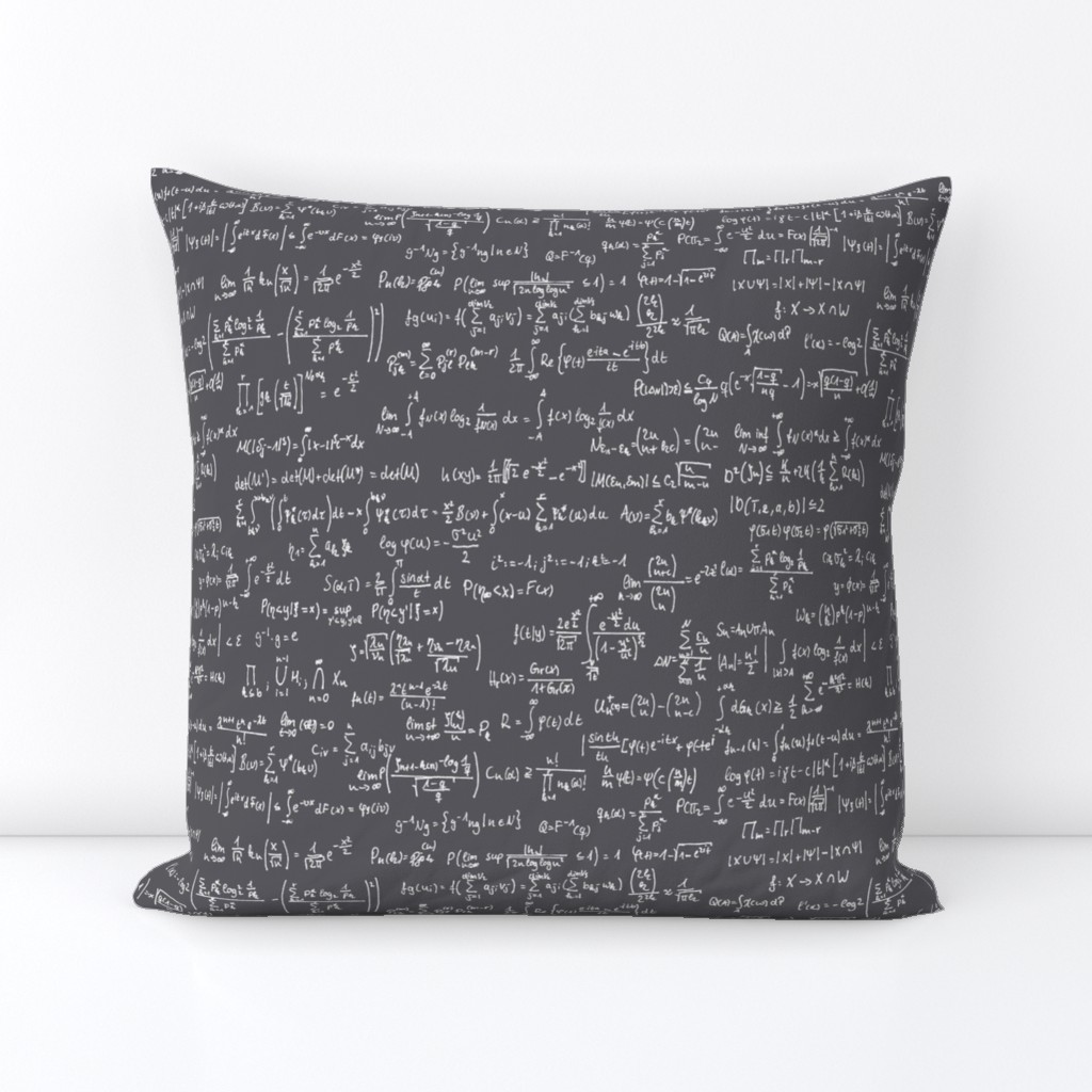 Math Notes on Charcoal // Large