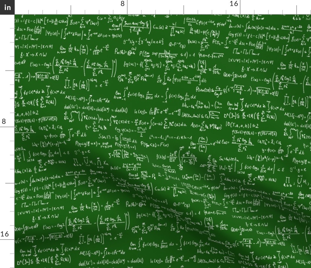 Math Notes on Green // Large