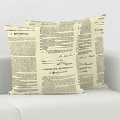 Emancipation Proclamation on Parchment // Small