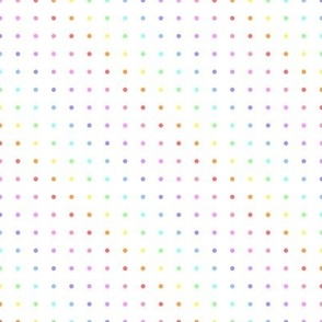 Rainbow Dot Grid