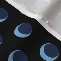 Crescent Moon - Robe Lining Black BG