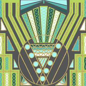 Art Deco pattern