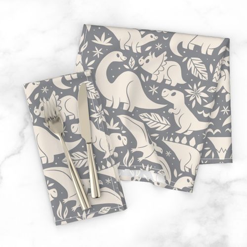 Delightful Dinos (Gray)