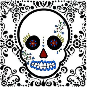 Day of the Dead - DÃ­a de los Muertos - Sugar Skull Print