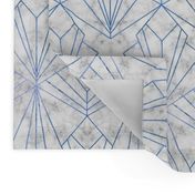 Art Deco Marble & Blue