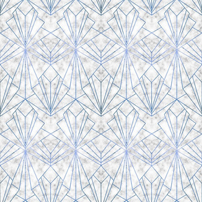 Art Deco Marble & Blue