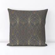 Art Deco in Textured Grey