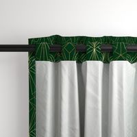 Art Deco on Emerald Green