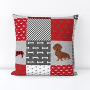 dachshund pet quilt a dog breed cheater quilt