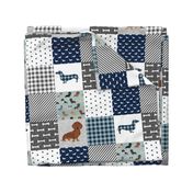 dachshund pet quilt b dog breed silhouette cheater quilt multi coats