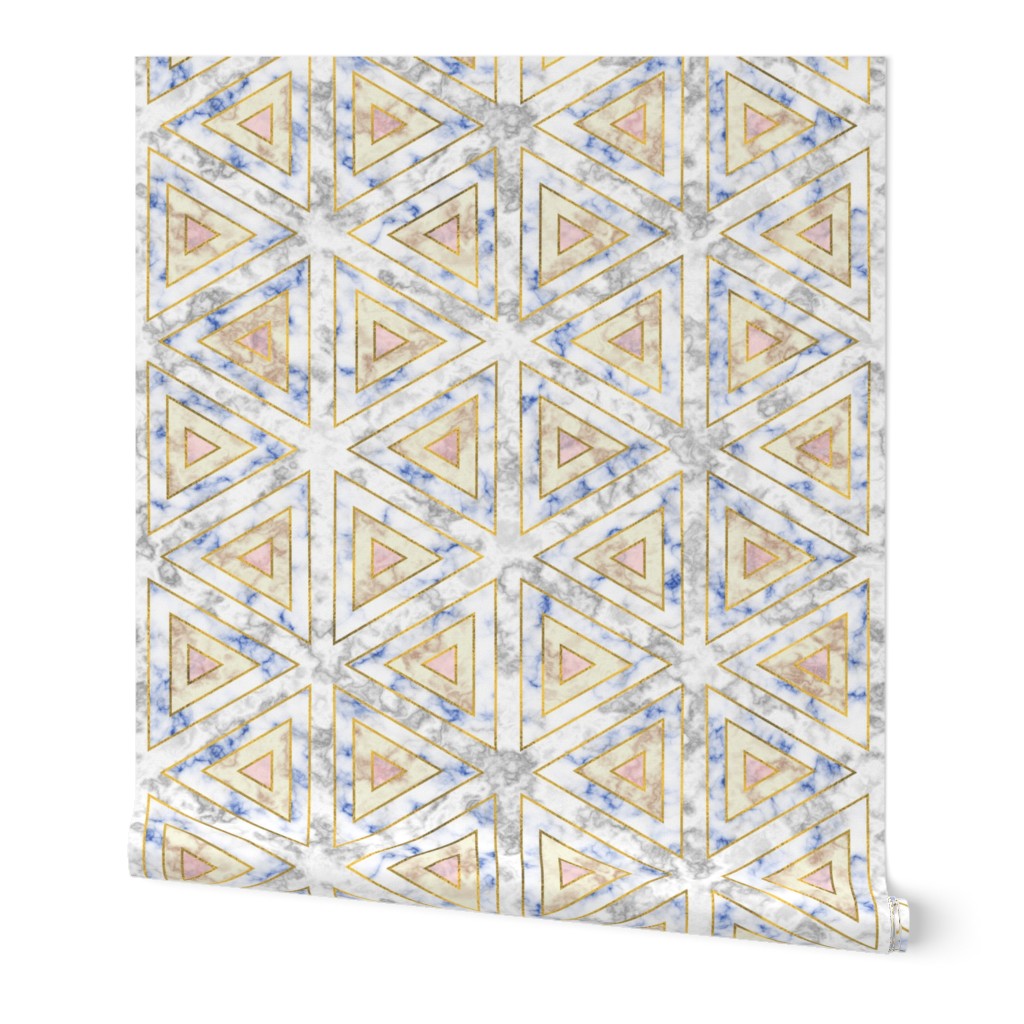 art deco marble pattern (light)