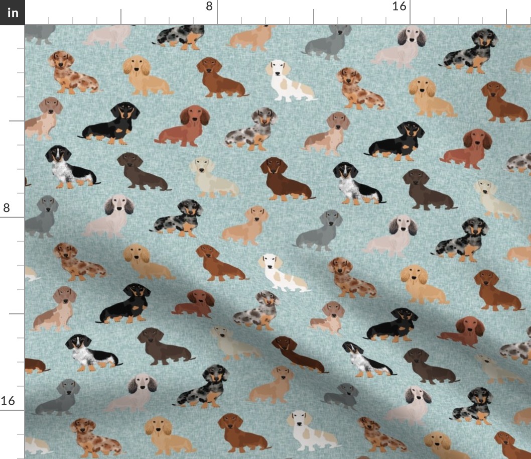 dachshund pet quilt b dog breed silhouette quilt coordinates multi coat