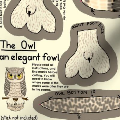 The Owl, an Elegant Fowl
