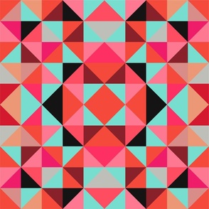 Vibrant Triangle Pattern