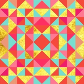 Vibrant Triangle Pattern