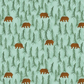 Bears In The Forest