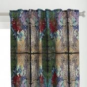 Distressed Ikat Pattern