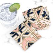 aztec-Navy Blush