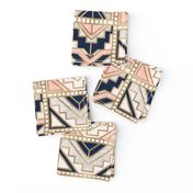 aztec-Navy Blush