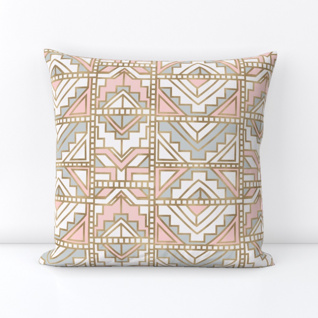 aztec-gray blush-gold